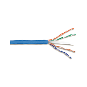 Cat.6 4 pair UTP cable,305m,Blue,CM