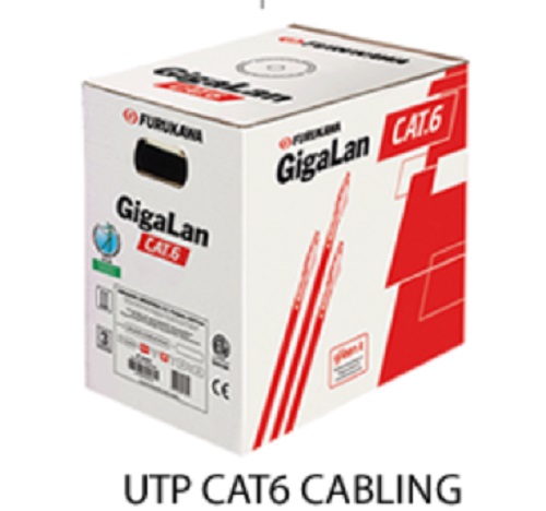 Data Cable Gigalan UTP CAT6 23 AWGX4P CMR BLUE 305 M/BOX