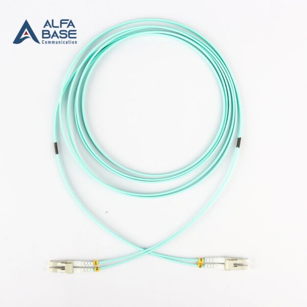 Patch Cord LC/LC MMOM3 DX Clip LS 1M Aqua