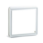 PLASTIC ADAPTOR RAL 7035 FPFA12-7035G