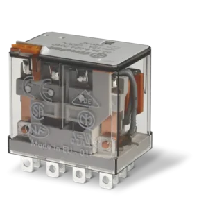 Miniature power relays 12 A 4 CO (4PDT)